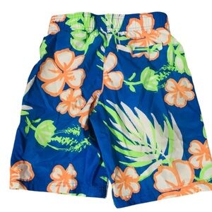 Sunpoint Boys Swim Trunks Sz L Multicolor